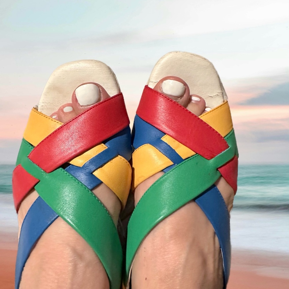Dr. Scholl's Colorful Strappy Sandals